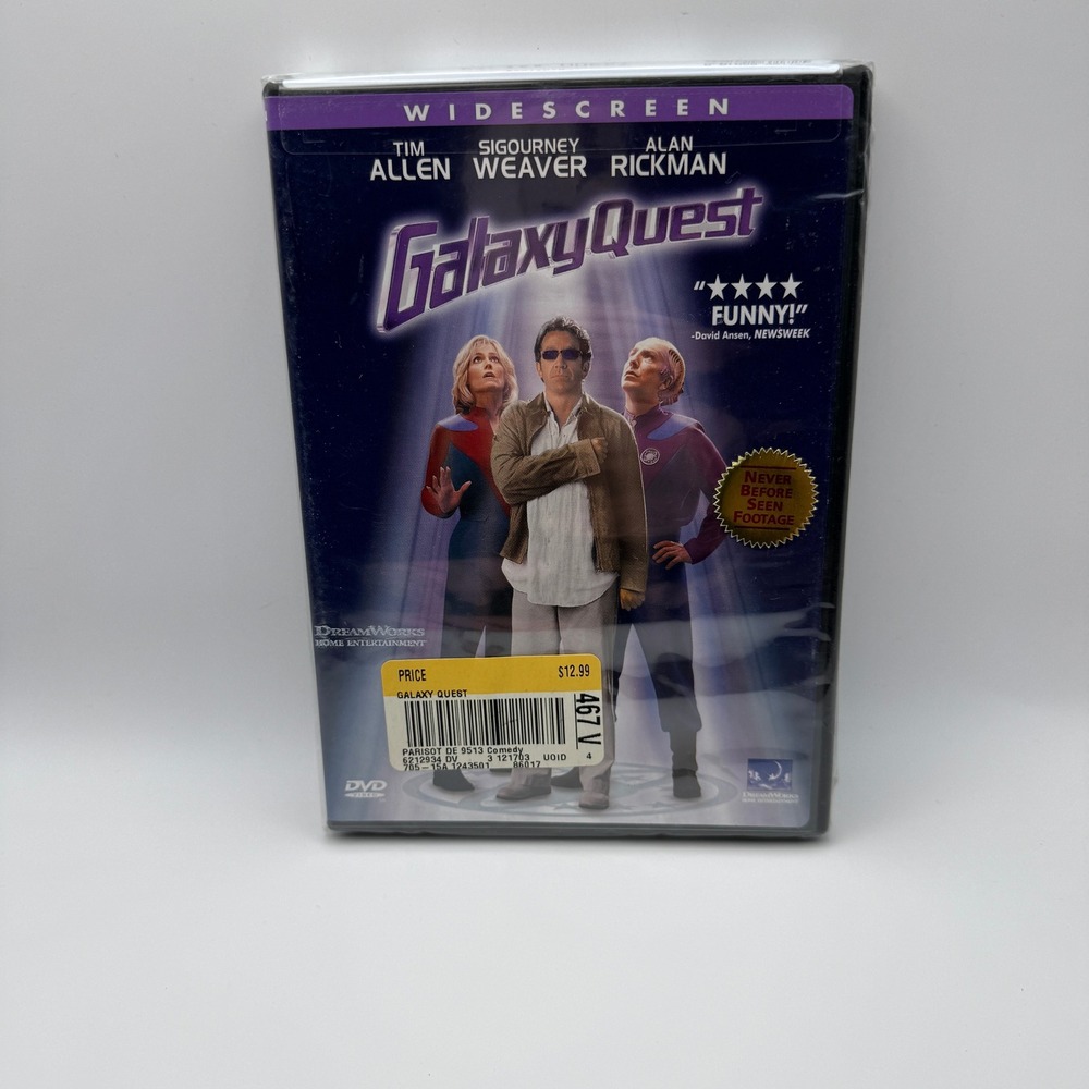 Galaxy Quest DVD Widescreen Tim Allen Sigourney Weaver New Sealed 86017